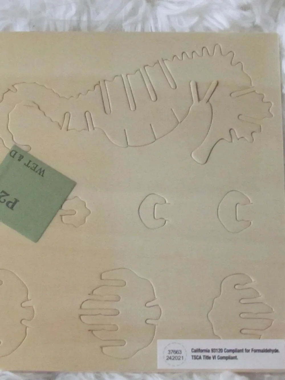 Robotime 3D Wooden Sea Horse 23 Piece Puzzle NEW